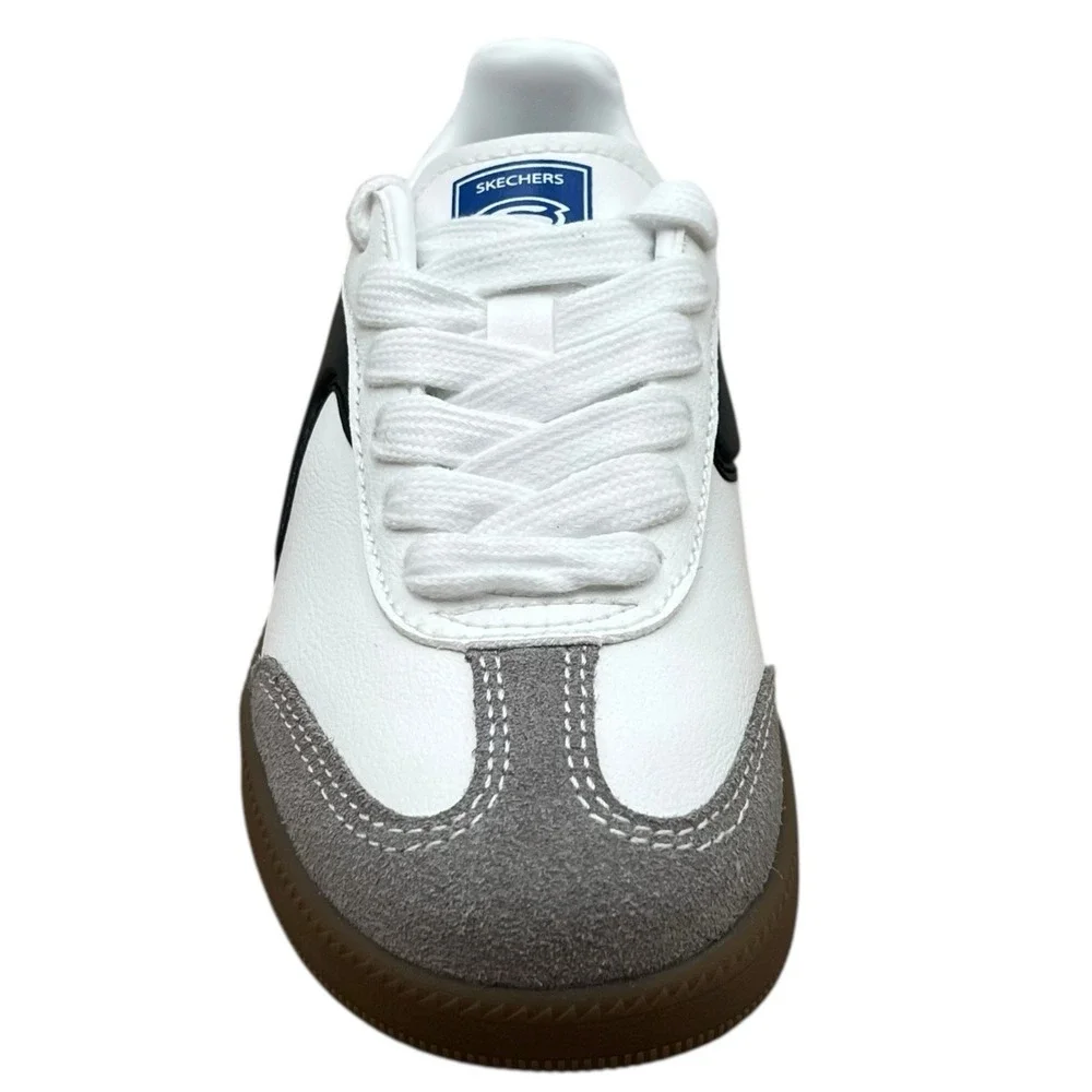 Skechers  Zinger Street Little Boys Athletic Casual Shoes 12 White Black Sneaker